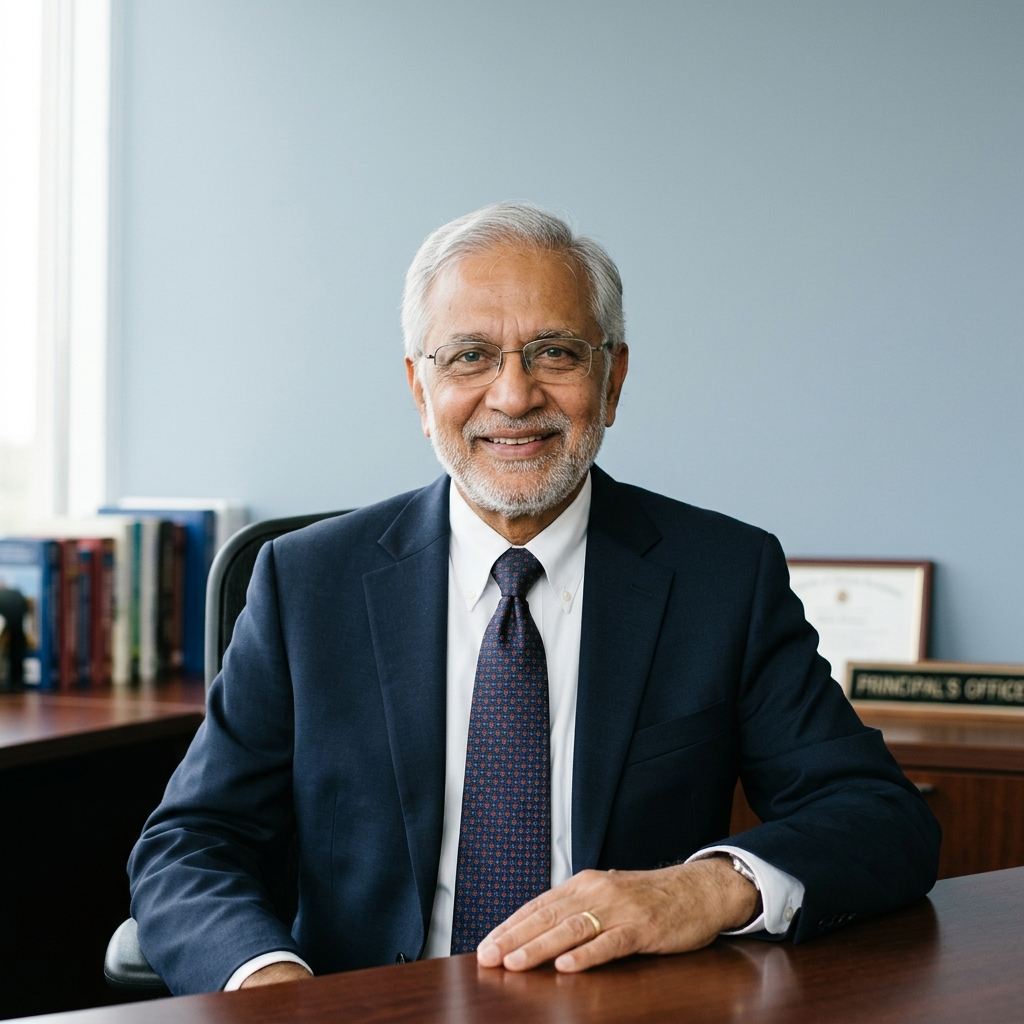 Portrait of Principal Dr. Jagdishwar Pandey
